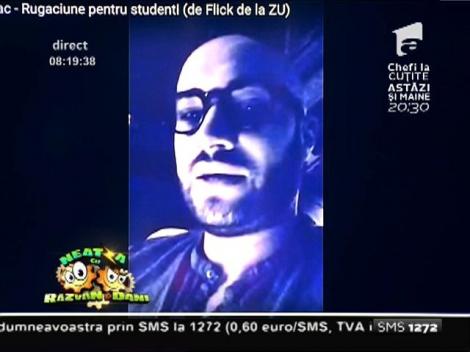 Degeaba mergi la facultate dacă n-o știi pe asta: "Rugăciune pentru studenţi" by Mihai Bendeac: ”Ciiinciu, cinciulețu’ meu Ce visez să te-mpușc eu”