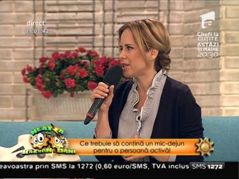 Ce trebuie să conţină un mic-dejun pentru o persoană activă