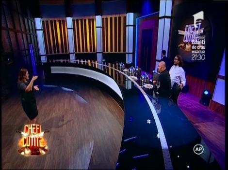 Scărlătescu și-a găsit jumătatea?! Iustina face furori la ”Chefi la cuțite”!