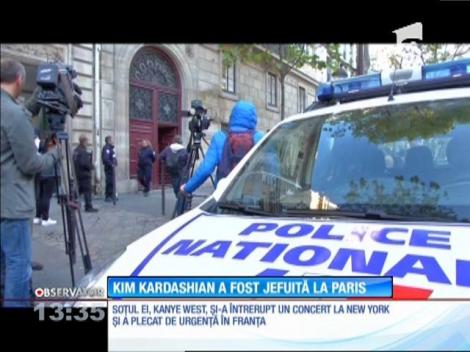 Kim Kardashian a fost jefuită la Paris