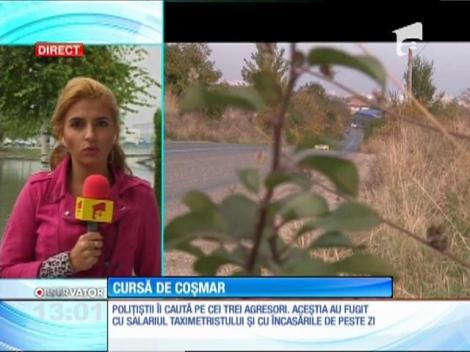 Un taximetrist din Paşcani a fost bătut crunt şi aruncat din maşină de trei clienţi