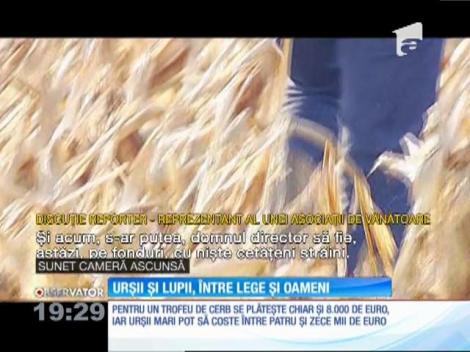 Animalele sălbatice sunt protejate de lege, dar vânate de oameni