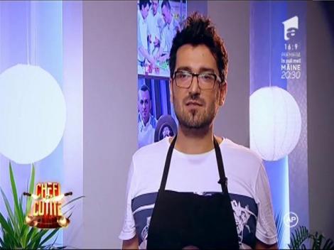 Robert face senzație la „Chefi la cuțite”!