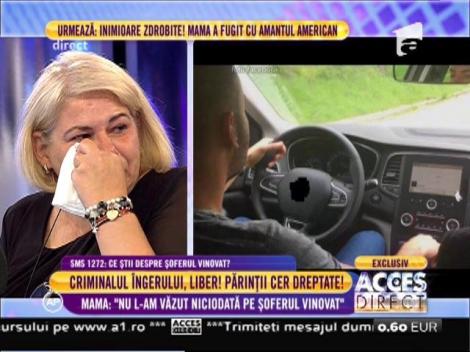 La doi ani de la tragedie, șoferul Adrian Antofie, cel care a izbit-o mortal pe Andreea, care era de mână cu tatăl ei, are tupeul să se victimizeze!