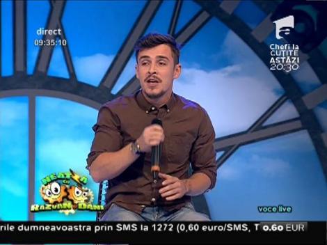 Unduiri pe o baladă! Andrei Leonte, cântare LIVE de excepție, acompaniat de Flavia la dans