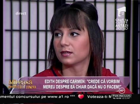 Carmen: "Am fost jignită, dar am tăcut! Nimeni nu mi-a luat apărarea!"