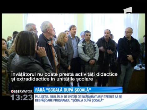 Programul "Şcoala după şcoală"  a provocat nemulţumiri la Sibiu