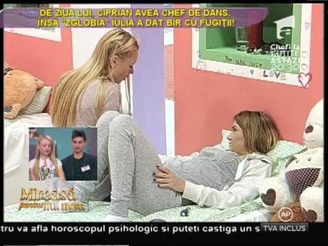 De ziua lui, Ciprian avea chef de dans, însă "zglobia" Iulia a dat bir cu fugiţii!