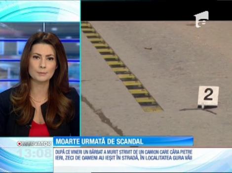 O viaţă luată de un camion care transporta pietre a pornit un scandal la Drobeta Turnu Severin