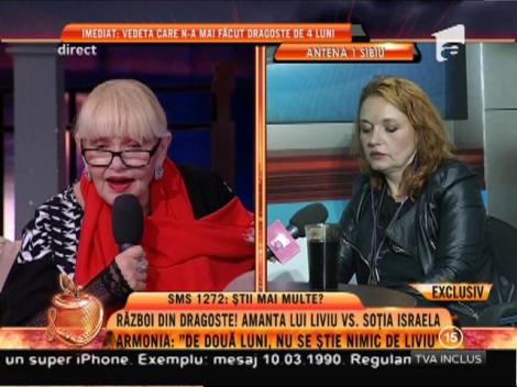 Israela, către amanta lui Liviu: ”Ai fost urmărită de mine!”