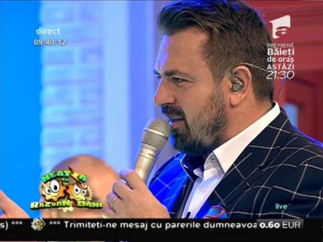 VIDEO! Fani de peste tot, ascultați asta! "Acele", in interpretarea lui Horia Brenciu: A cântat, LIVE, piesa lui Carla's Dreams!