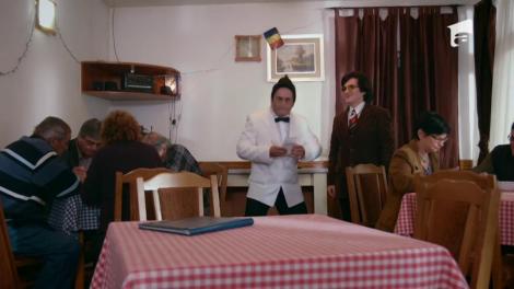 „La restaurant”, un scheci genial readus la viață. Fără Puiu Călinescu, dar cu mult umor într-un local al zilelor noastre!