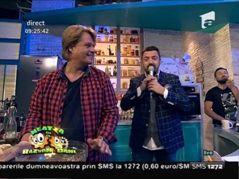 Brenciule, ai greșit emisiunea, aici nu e X Factor! Răzvan, Dani și Flavia, la microfon, pe piesa lui Horia: Da, s-a cântat!