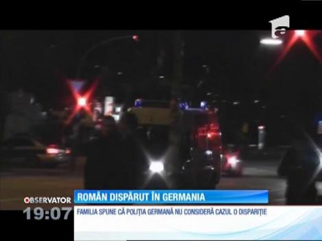 Un tânăr de 29 de ani a dispărut fără urmă în Germania. Dragoş a apucat doar să-şi sune rudele şi să spună că e în pericol