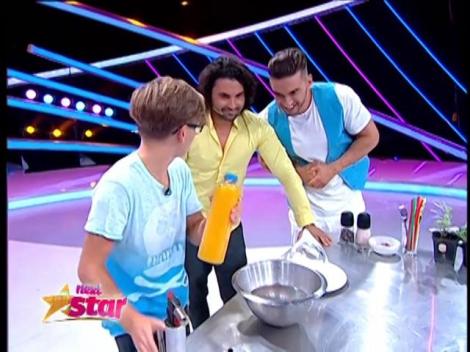 Un concurent dulce-dulce... Junior-chef-ul Andrei Maria a venit să cucerească marele premiu și la „Next star”