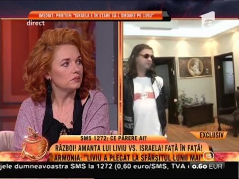 Amanta lui Liviu vs. Israela.”L-am cunoscut când soția lui era bolnavă”