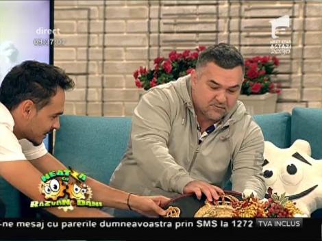 Leonard Doroftei: "M-am inspirat din mişcările lui Mike Tyson şi poziţia braţelor lui Vaştag"