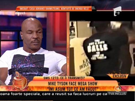 Mike Tyson: ”Cu cât oamenii mă tratează mai urât cu atât devin mai puternic”