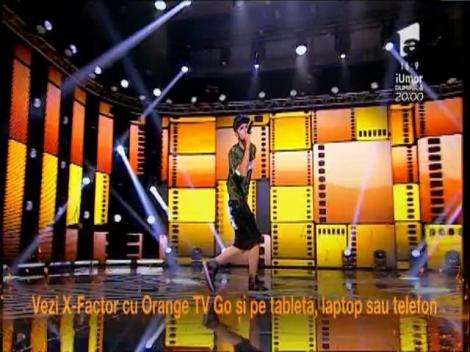 Compoziție proprie. Vezi aici cum c&acirc;ntă Cornel Rusalim la X Factor!