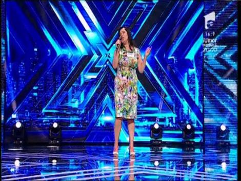 Corina Chiriac - ”Inimă nu fi de piatră”. Vezi aici cum cântă Mihaela Breabăn la X Factor!