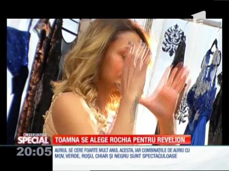 SPECIAL! Toamna se alege rochia pentru revelion