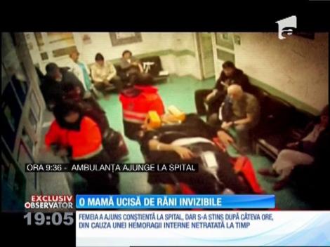 Familia vrea dreptate pentru o mamă din Bacău care s-a stins în braţele medicilor. Fiul Mihaelei spune că are dovezi clare, chiar şi imagini de pe camerele de supraveghere, care demonstrează că e malpraxis