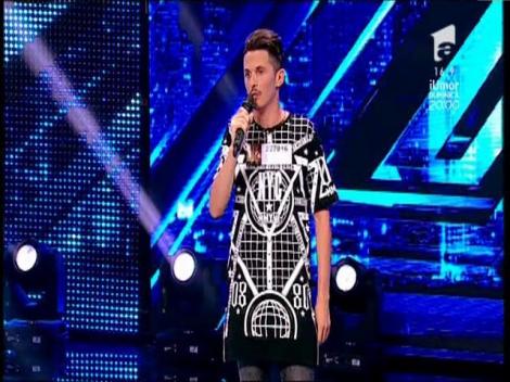 Prezentare. Andrei Buliga a venit la X Factor la îndemnul jandarmilor!