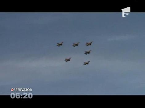 Primele şase aeronave de luptă de tip F-16 intră în dotarea Armatei Române