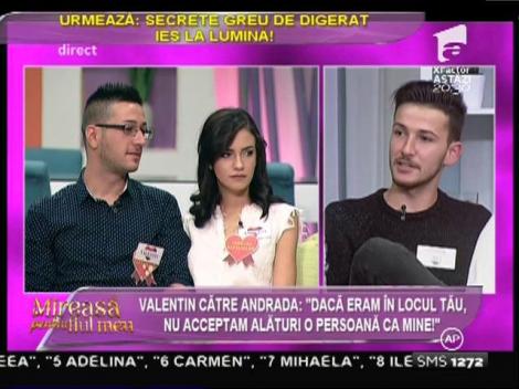Declaraţiile lui Valentin nu i-au picat deloc bine Andradei!