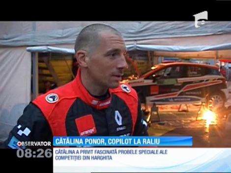 A lăsat bârna pentru raliuri! Cătălina Ponor, în scaunul de copilot alături de Alex Filip
