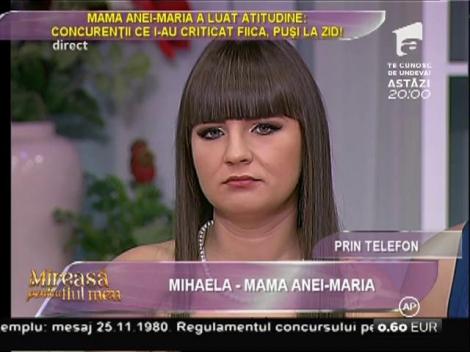 Ana-Maria, criticată dur de mama ei pentru faptele sale!
