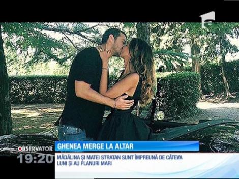 Mădălina Ghenea se pregăteşte să meargă la altar