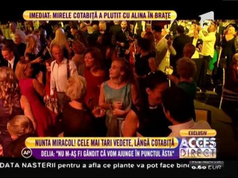 Nunta miracol! Cele mai tari vedete, lângă Gabriel Cotabiţă