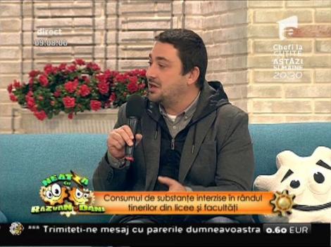 Consumul de substanţe interzise în rândul tinerilor din licee şi facultăţi