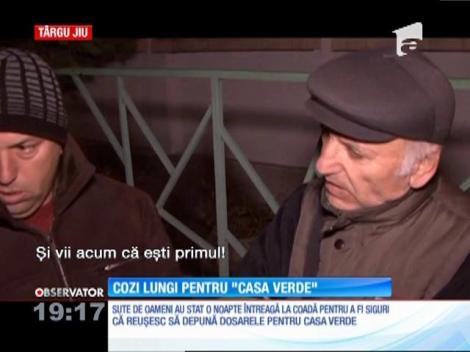 Cozi lungi pentru programul "Casa Verde"