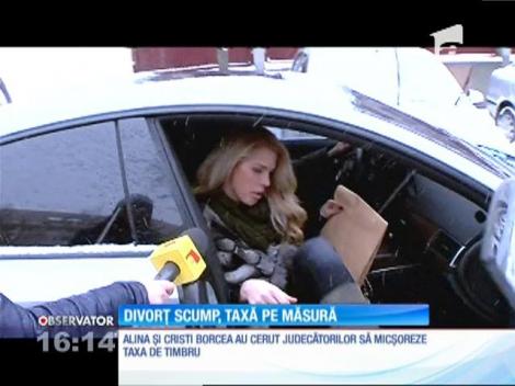 Alina şi Cristi Borcea, divorț scump, taxă pe măsură