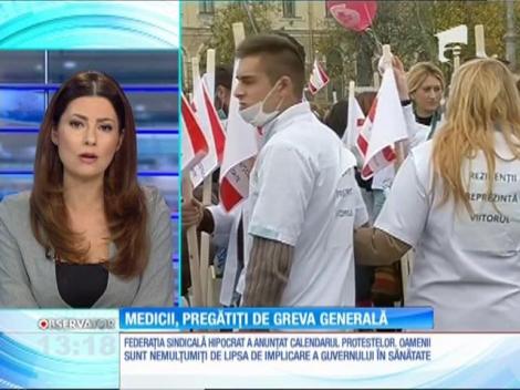 Medicii, pregătiți de greva generală