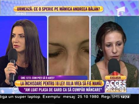 Mama condamnată la închisoare pentru 18 lei: ”Am luat plasa de gard ca să cumpăr mâncare”