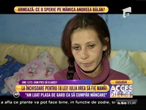 O mamă de 22 de ani se pregătește să meargă la închisoare pentru 18 lei!