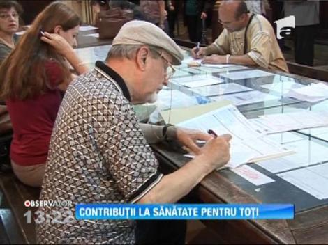 ANAF: Persoanele care nu obțin venituri trebuie să plătească contribuții de sănătate