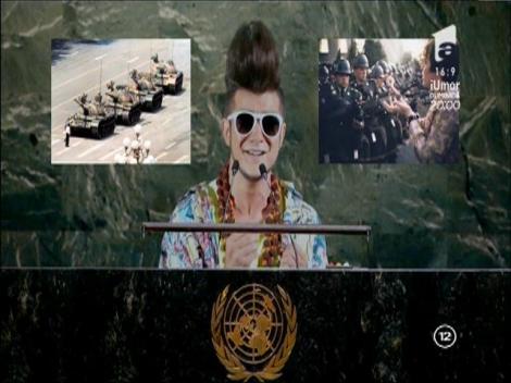 Malone întâlneşte femeia perfectă! "Eu sunt Carla's Dreams fără mască". Rezultatul?! Un pumn în faţă