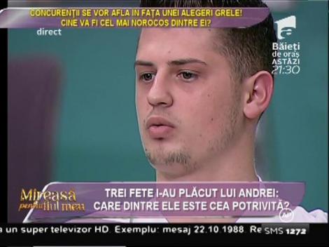 Andrei pune punct relației cu Ana-Maria: ”Gata, s-a terminat!”
