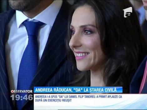 Casă de piatră! Andreea Răducan a spus ”DA” la starea civilă