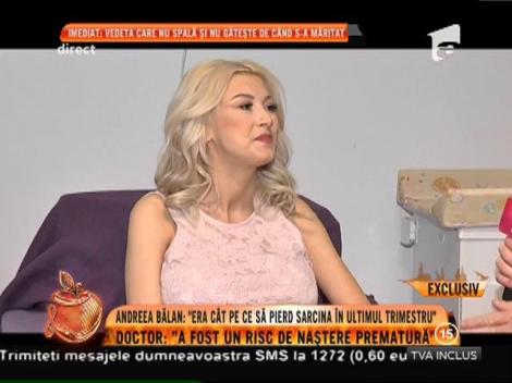 Înainte de fericire a fost teroarea! Andreea Bălan, în pericol să-și piardă fetiţa: S-a internat în spital