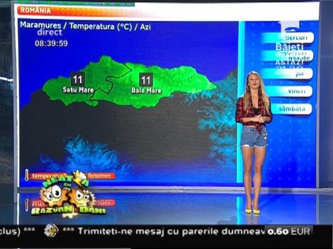 Meteo! Va ploua şi astăzi în toată ţara, iar vremea rămâne rece