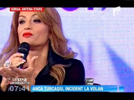Anca Ţurcaşiu a fost la un pas să fie implicată într-un accident rutier chiar înainte să apară la televizor