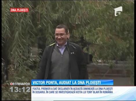 Victor Ponta, audiat în dosarul Blair