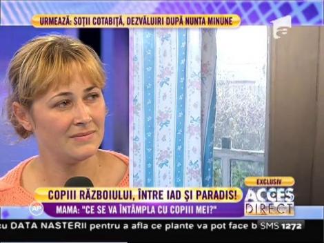 Mama de origine română care a fugit de războiul din Siria: ”Ce se va întâmpla cu copiii mei?”