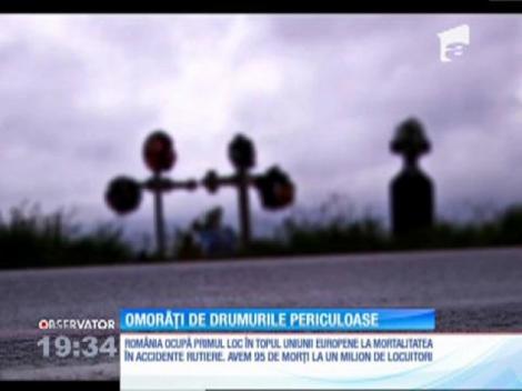 Aproape două mii de oameni mor în fiecare an pe şoselele României, în accidente rutiere