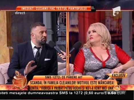 Scandal în familia Clejanilor din cauza dietei! Ioniţă: "Viorica a probat patru rochii şi nu i-a venit niciuna!"